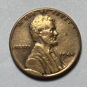 ERROR COIN CUD 1944 Wheat Cent Cud Obverse - Picture 1 of 2
