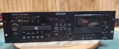 Denon DN-T625  Combination CD/Cassette Combi-Deck Working with issues parts or - Image 1 of 4