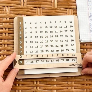 Learn Educational Toys Slidable Multiplication Table Children Toys - Picture 1 of 7