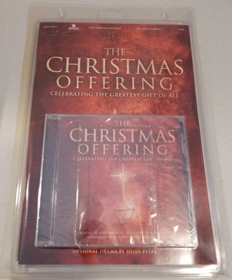 The Christmas Offering: SATB CHOIR Sheet Music Book, CD, Optional Drama H. Petak - Image 1 of 4