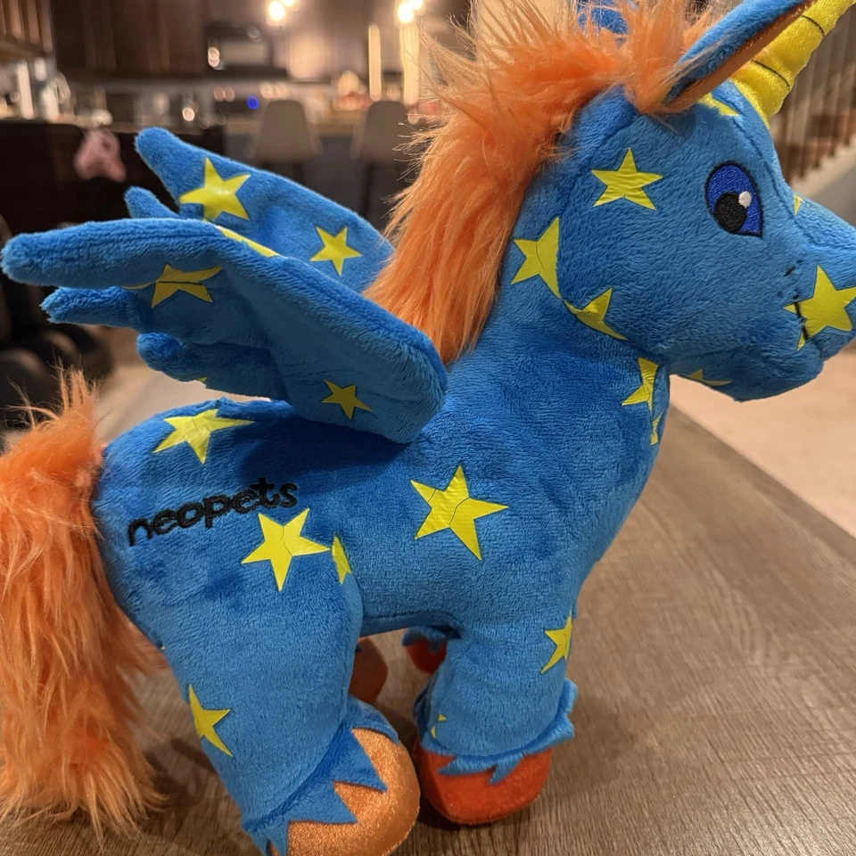 Brinquedo de pelúcia Neopets Starry Uni - Imagem 1 de 4