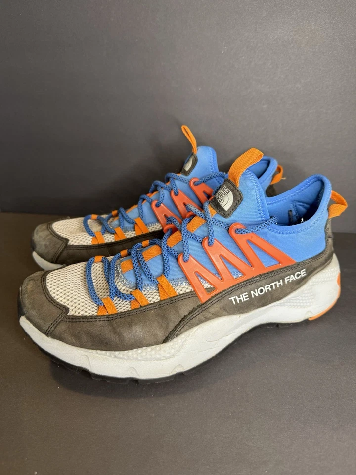 Zapatos The North Face Trail Escape Peak II para hombre 10,5 azul naranja sendero senderismo Foto 1 de 4