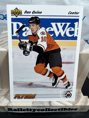 1991-92 Upper Deck Hockey #563 Dan Quinn 🥅 🏒 - Image 1 of 3