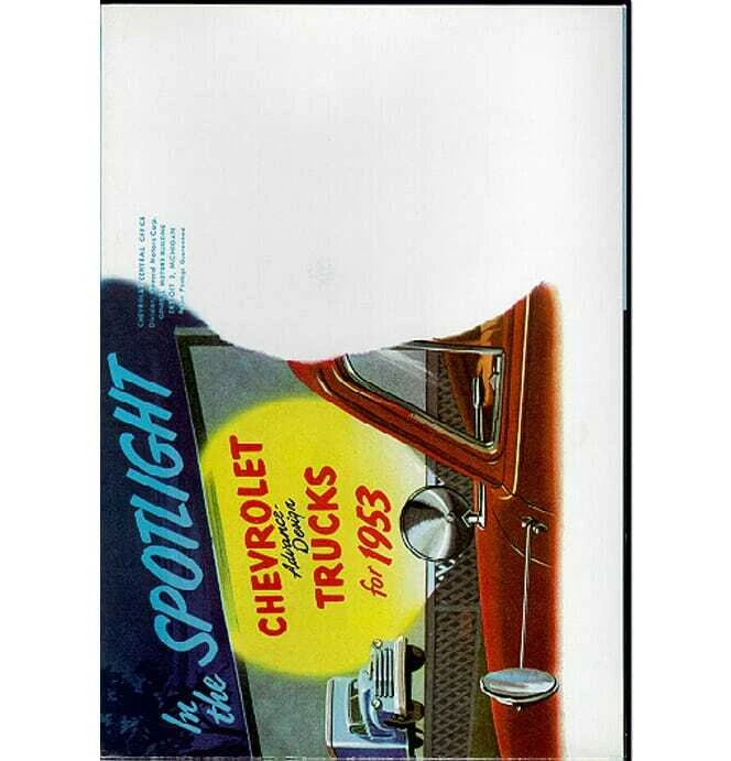 1953 Sales Brochure for Chevy, GMC Truck Foto 1 de 1