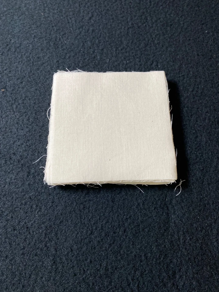 40 4-IN MUSLIN - NATURAL -UNBLEACHED- QUILT SQUARES - 100% COTTON - NEW - Image 1 of 1