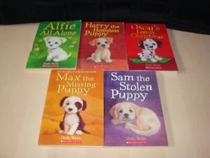 5 Holly Webb Puppy Series Chapter Book Lot Homeschool Class AR Teacher Animals - Picture 1 of 3