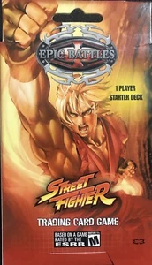 CAPCOM Epic Battles TCG Street Fighter Starter Deck NEW FACTORY SEALED 2005  - Picture 1 of 2