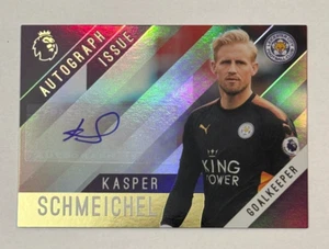 Autógrafos de oro de la Premier League Topps 2017-18 #KS Kasper Schmeichel Leicester - Imagen 1 de 2
