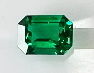 NATURAL 1,73ct!! ESMERALDA COLOMBIANA - FACETADA EXPERTA + CERTIFICADO INCLUIDO - Imagen 1 de 2