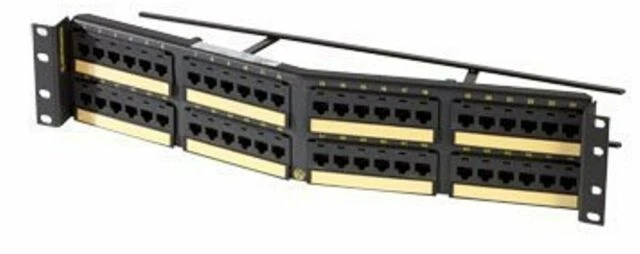Ortronics PHA6AU48 Clarity 48 Ports 6A/10G Angled Patch Panel