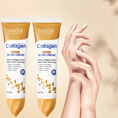 Collagen Hand Cream Anti-Aging Firming Moisturizing Brightening Hydrating Skin