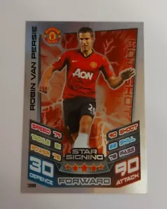 Match Attax Premier League 2012/13 Robin Van Persie Manchester United Star... - Picture 1 of 2