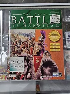 The Great Battles of Hannibal 1997 PC CD-ROM Video Game - Picture 1 of 10