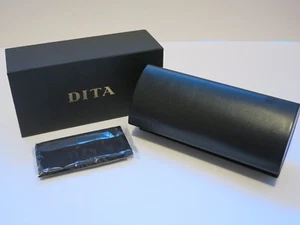 DITA CLASSIC Cuero Grande Mach Uno Cuatro Cinco Anteojos Gafas de Sol Estuche - Imagen 1 de 2