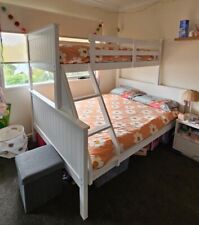 triple bunk bed ( single over double bed)