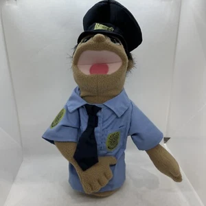 Melissa & Doug Police Officer Hand Puppet NO STICK Light Brown Uniform 15” Cop - Picture 1 of 8