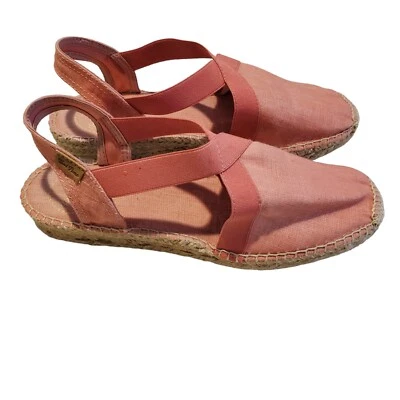 Sandalia alpargata Toni Pons Tona, para mujer talla 8 / EU 39 negra NUEVA PRECIO DE VENTA SUGERIDO POR EL FABRICANTE $129 Pnk Foto 1 de 4