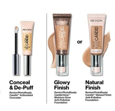 NEW Revlon PhotoReady Candid Concealer Foundation Powder - Choose Your Shade! - Image 1 of 2