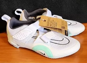 Nike SuperRep Cycle 2 Next Nature White Mint Shoes Women’s Size 8.5 READ - Picture 1 of 6