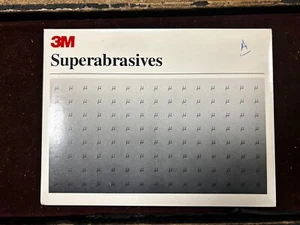 MACHINIST Unused 3M Imperial Diamond Lapping Film 6" X 6" 6 Mic - 6" Sheets #A - Picture 1 of 4
