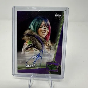 Asuka 2019 Topps WWE Money In The Bank Auto /25 - Picture 1 of 2