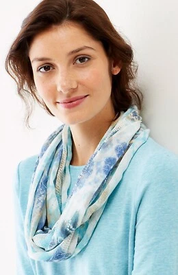 J.Jill - NUEVA Bufanda Infinita Caleidoscopio Pure Jill - ¡Nueva con Etiquetas Edición Limitada! Foto 1 de 4