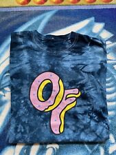 VTG Y2K Odd Future Tie Dye Shirt Sz M OF Donut Logo Tyler The Creator Earl Sweat