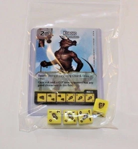 D&D Dice Masters Battle for Faerun * KOBOLD * CUR RARO Juego poco común + 4 dados - Imagen 1 de 1