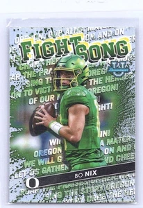 2022-23 Bowman's Best University #FS-14 Bo Nix Fight Song - Picture 1 of 2