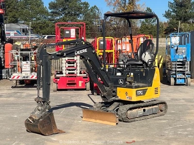 Miniexcavadora John Deere 17G 2023 retroexcavadora auxiliar hidráulica Q/C hoja bidadoo Foto 1 de 4