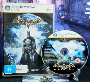 Batman: Arkham Asylum Retro PC Game by Rocksteady & Eidos [CIB Complete] Action - Picture 1 of 4