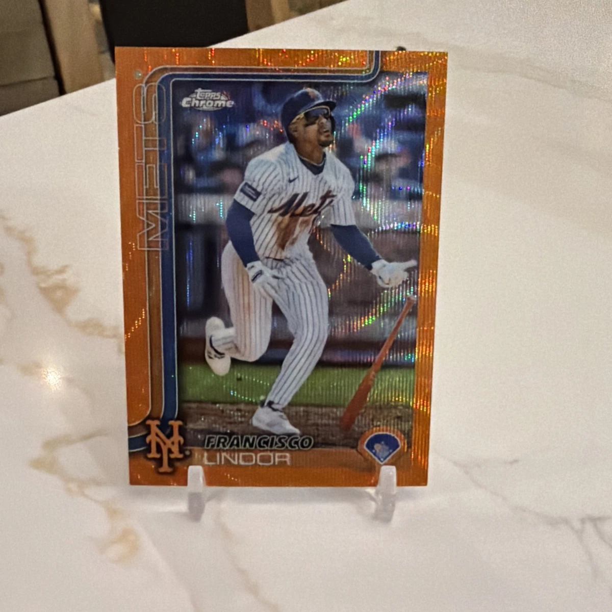 Francisco Lindor Serial Numbered Baseball Trading Cards