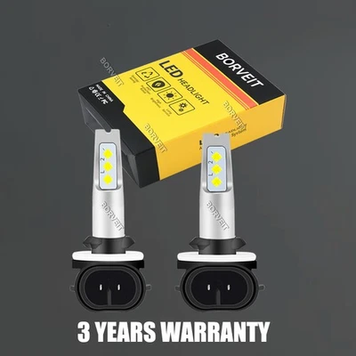 LED Bulbs Headlights 12v For Arctic Cat ZR 440 500 600 700 800 900 Snowmobiles Foto 1 de 4