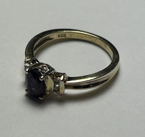 Silver Ring 925 (Size 7) - Picture 1 of 9