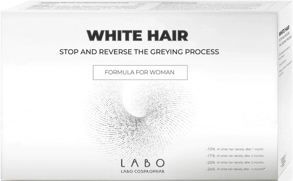 Labo Cabello Blanco Para Mujer 20 Viales x 3,5 ml Foto 1 de 1