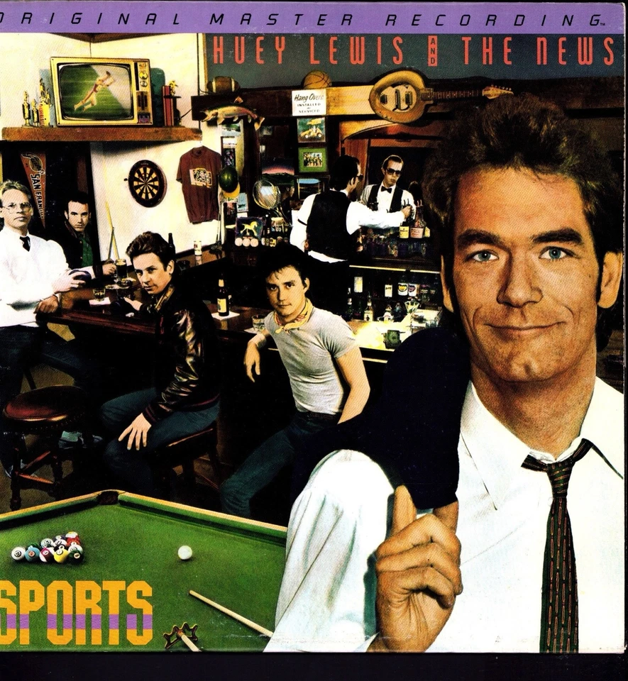 Huey Lewis & The News 💥💥Sports‼️‼️ M F S L - LP 1-181- (Japanpress) - Bild 1 von 4