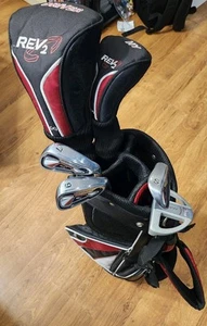 MAXFLI REV2 Youth 6 Golf Club Driver Iron Putter Set W/Bag, RH - For Youth Kids - Picture 1 of 24