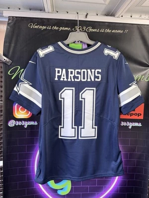 Authentic Nike Micah Parsons #11 Dallas Cowboys ELITE NFL Football Jersey - Image 1 of 4