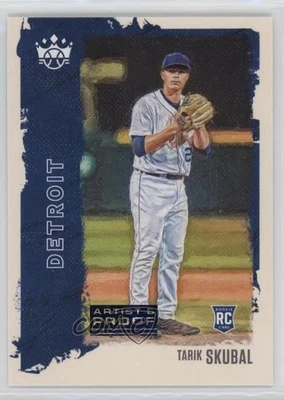 2021 Panini Diamond Kings Short Print Artist Proof Blue Tarik Skubal Rookie RC - Image 1 of 2