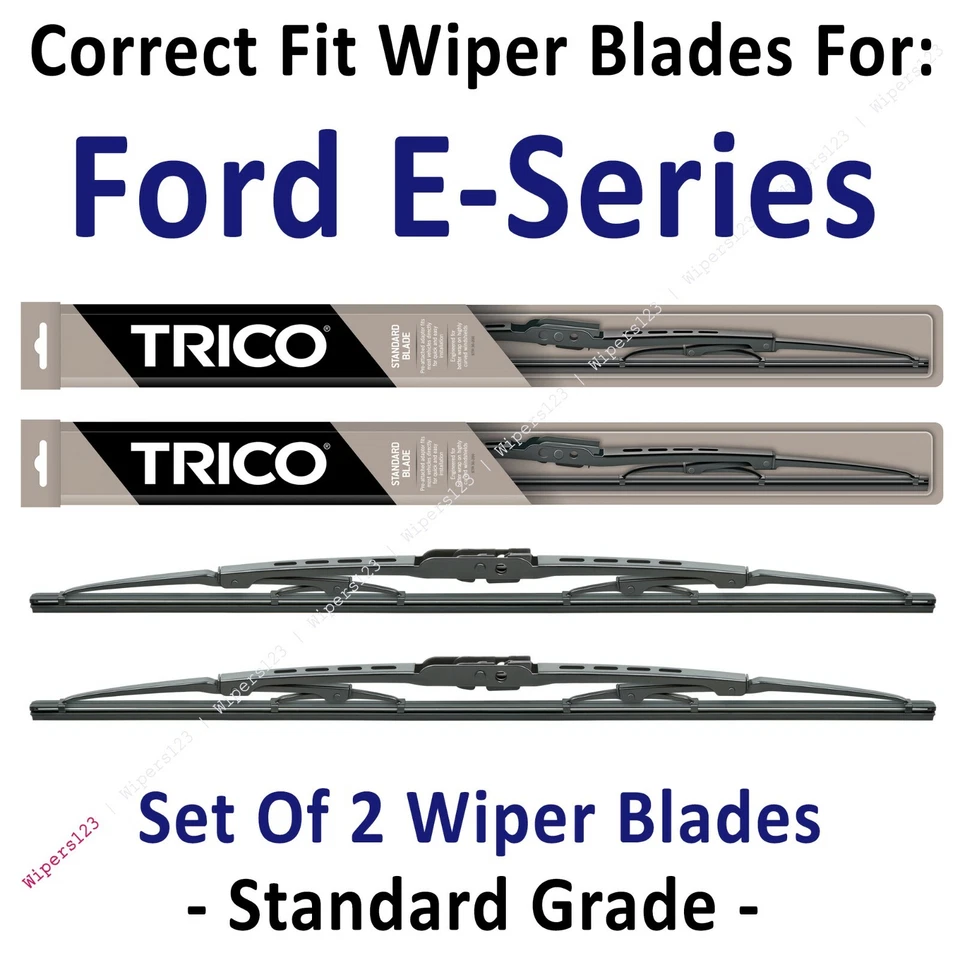 Limpiaparabrisas 2pk limpiaparabrisas estándar apto para Ford E-Series Econoline 1970-1975 - 30180x2 Foto 1 de 1