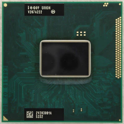 Intel Core i3-2350M 2.3GHz Dual Core 3MB Socket G2 Laptop CPU Processor SR0DN - Image 1 of 2