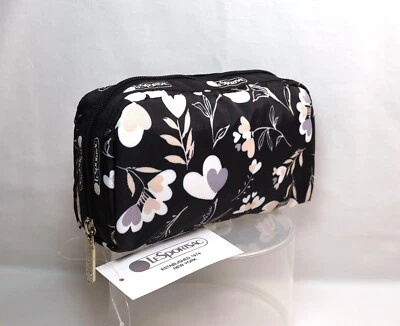 NUEVO CON ETIQUETAS LeSportsac COSMÉTICO RECTANGULAR "Noche encantadora" STK#C Foto 1 de 4