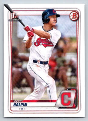 2020 Bowman Draft 1st Edition #BD69 Petey Halpin (ref 214767) - Image 1 of 2