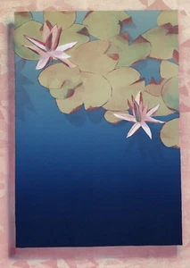 Kent Lovelace Signed And Numbered Limited Edition Print Of Lily Pads - Picture 1 of 5