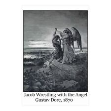 Jacob Wrestling with the Angel - Gustav Dore, 1870