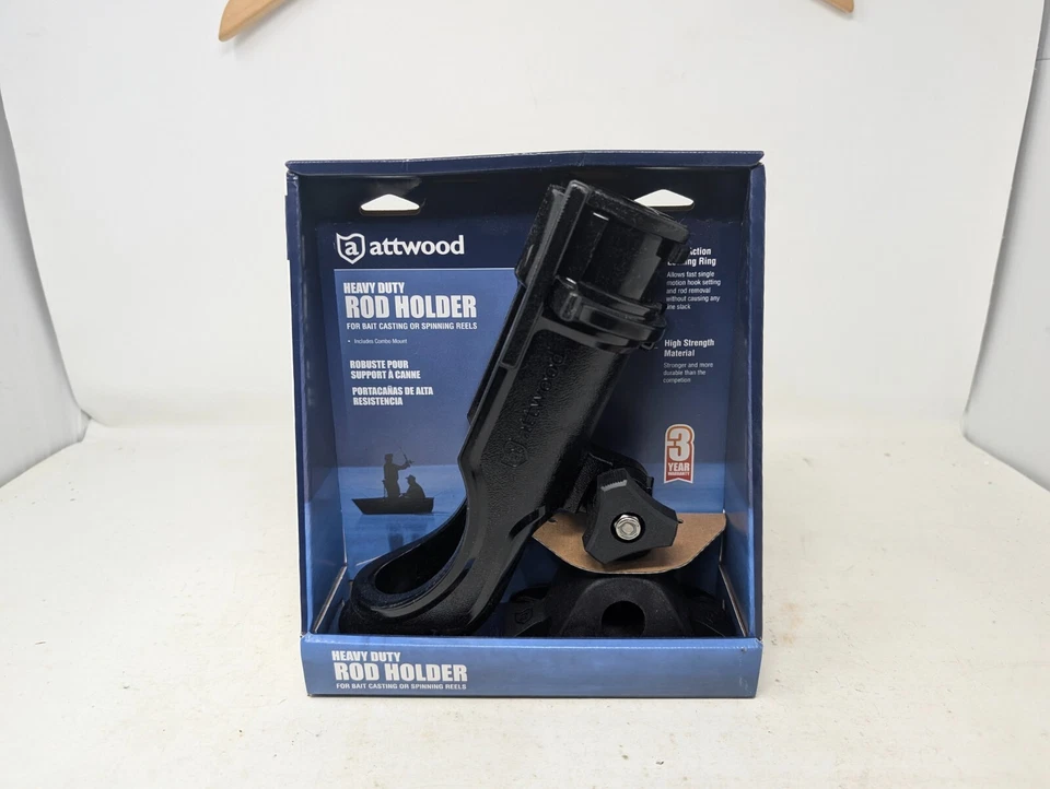 Attwood Heavy Duty Adjustable Rod Holder w/Combo Mount (F2) - Image 1 of 4