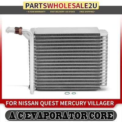 Nuevo núcleo evaporador de aire acondicionado trasero para Nissan Quest Mercury Villager 93-98 placa y aleta Foto 1 de 4