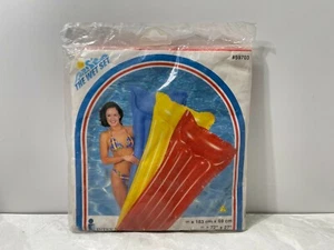 Vintage versiegelt Intex The Wet Set aufblasbare Pool Luftmatte schwimmen 72 x 27" Neu aus altem Lagerbestand - Bild 1 von 7
