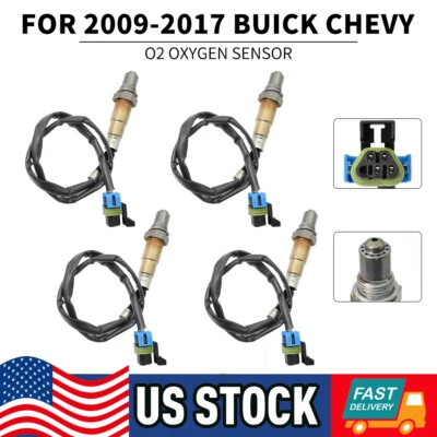4PCS Oxygen Sensor For 2011 Buick LaCrosse GMC Acadia 3.6L 4-Door Up&Downstream - Image 1 of 4