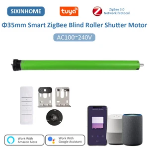Tuya Smart ZigBee 35mm Roller Blinds Motor for 40/50mm Tube Work with Alexa - Picture 1 of 13